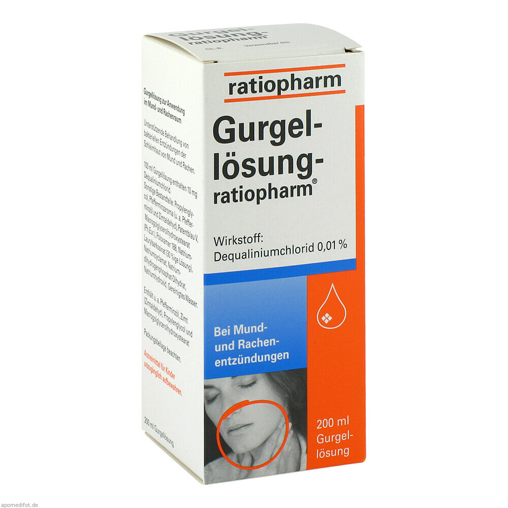 GURGELLOESUNG RATIOPHARM 200ml (RATIOPHARM)