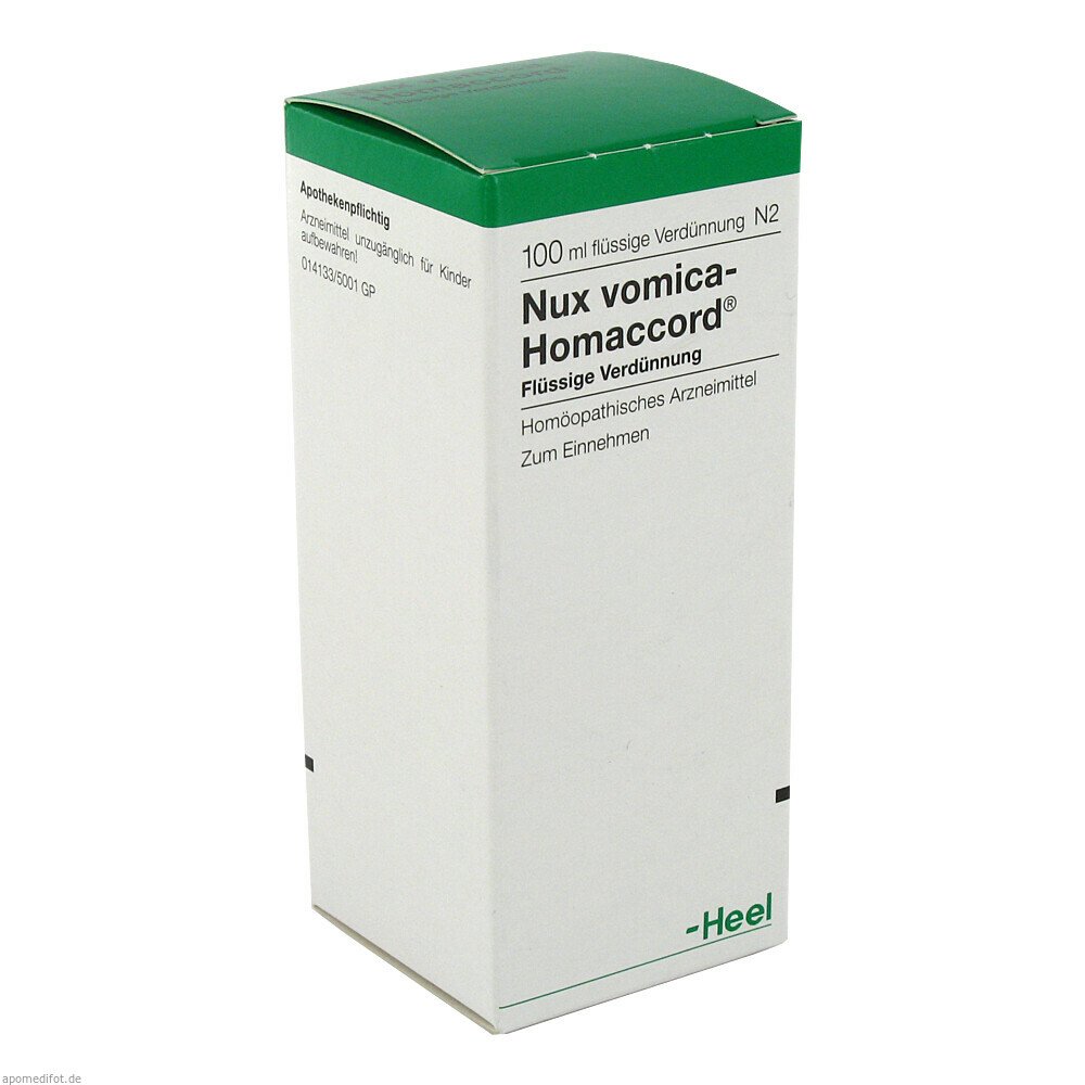 NUX VOMICA HOMACCORD 100ml (HEEL)