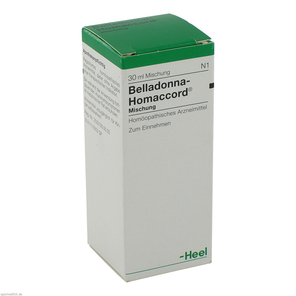 BELLADONNA HOMACCORD 30ml (HEEL)