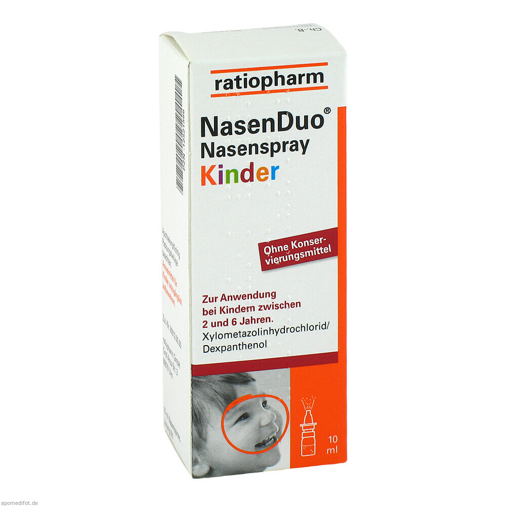 NASENDUO NASENSPRAY KINDER 10ml (RATIOPHARM)