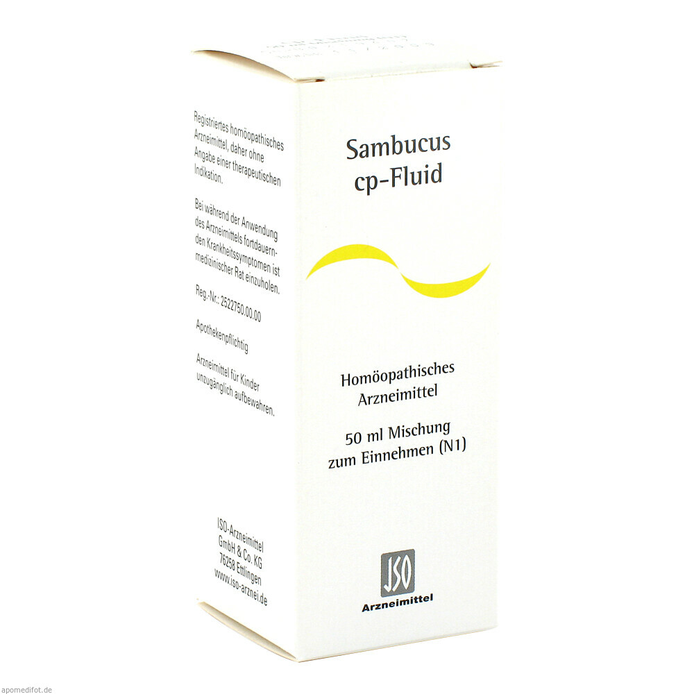 SAMBUCUS CP FLUID 50ml (ISO ARZNEI)