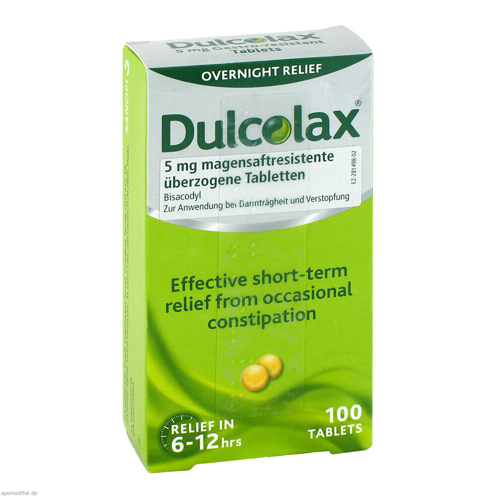 DULCOLAX DRAGEES 100St (EURIMPHARM ARZNEIM.)