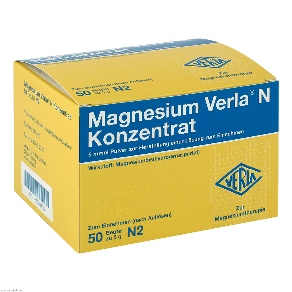 MAGNESIUM VERLA N KONZENTR 50St (VERLA)