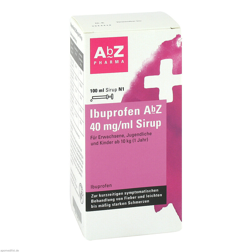 IBUPROFEN ABZ 40MG/ML 100ml (ABZ PHARMA)