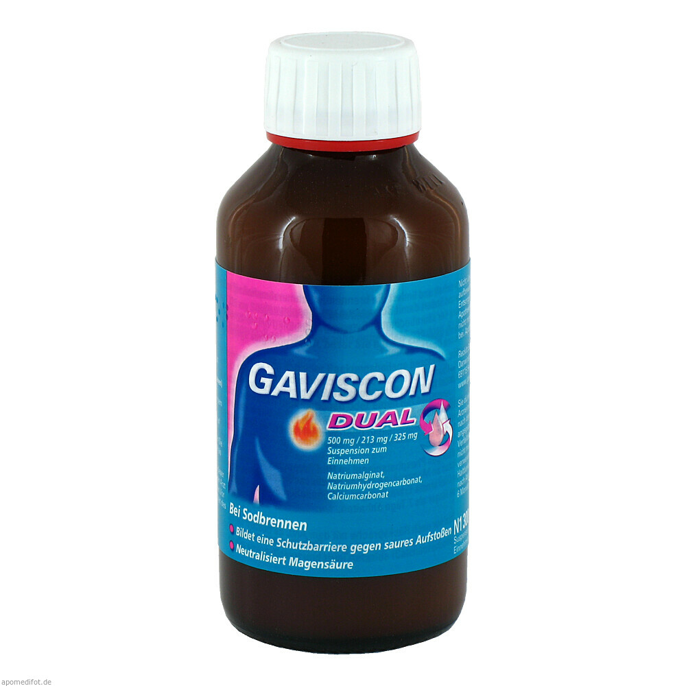 GAVISCON DUAL 500/213/325 300ml (RECKITT BENCKISER)