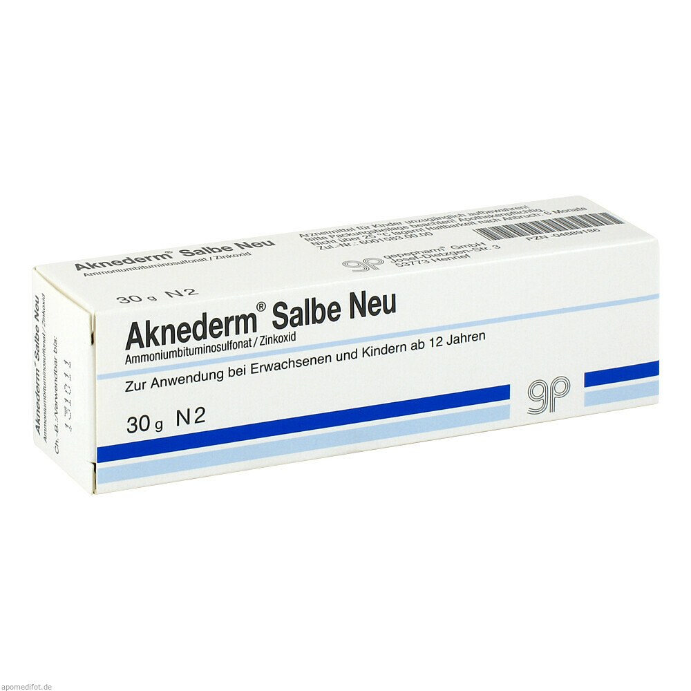 AKNEDERM SALBE NEU 30g (GEPEPHARM)