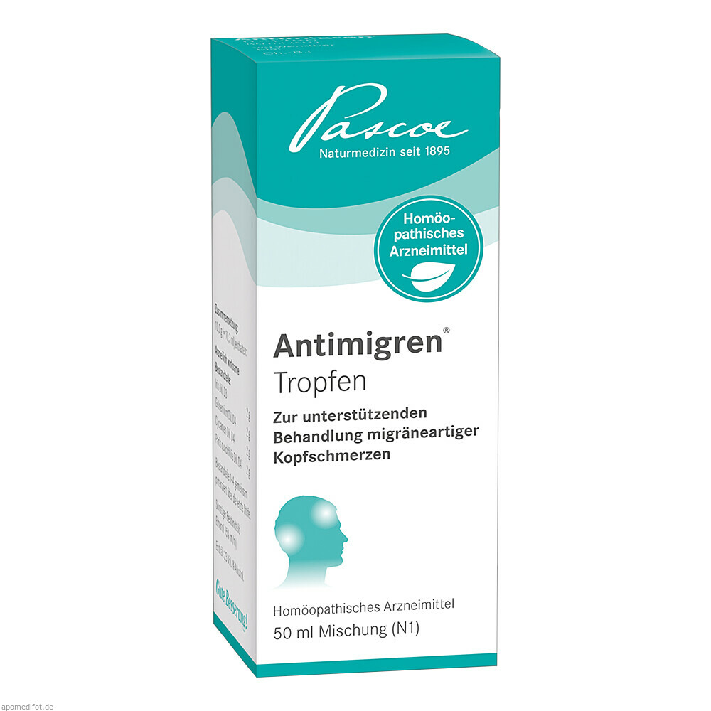 ANTIMIGREN TROPFEN 50ml (PASCOE)