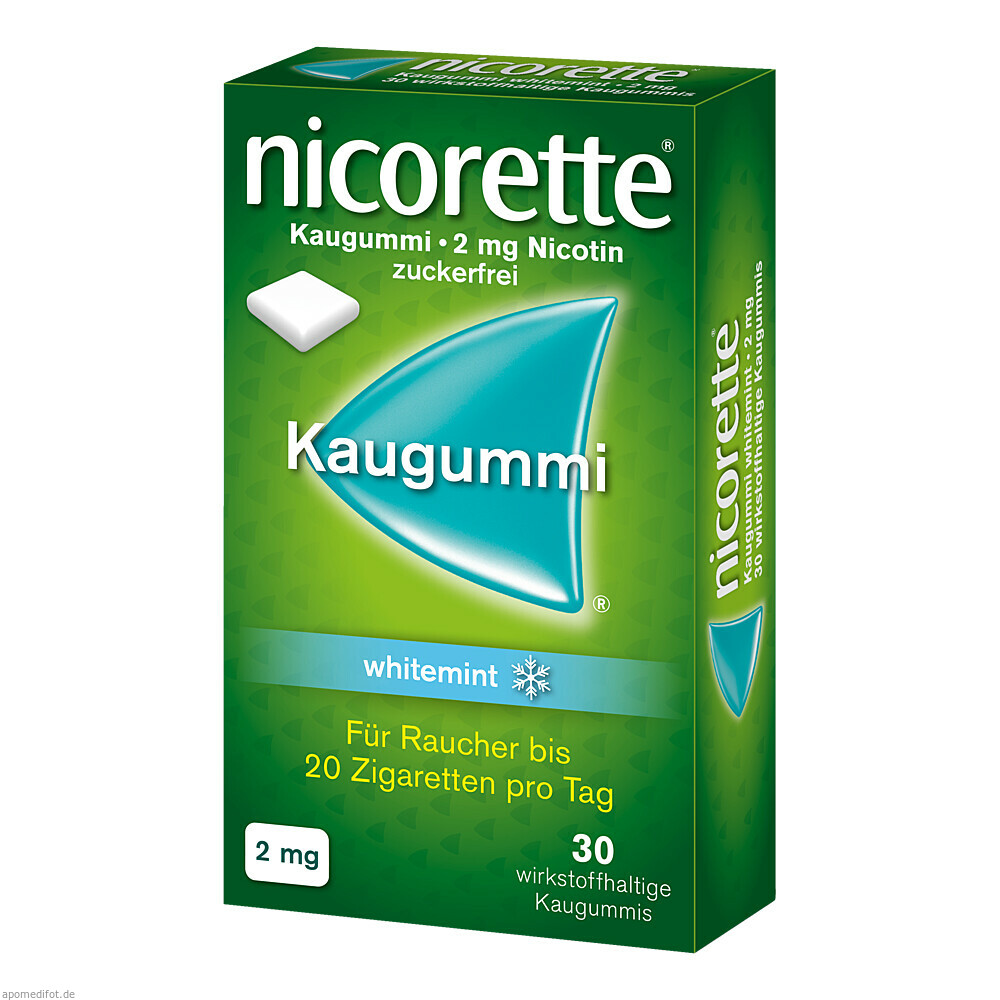 NICORETTE 2MG WHITEMINT 30St (JOHNSON & JOHNS. OTC)