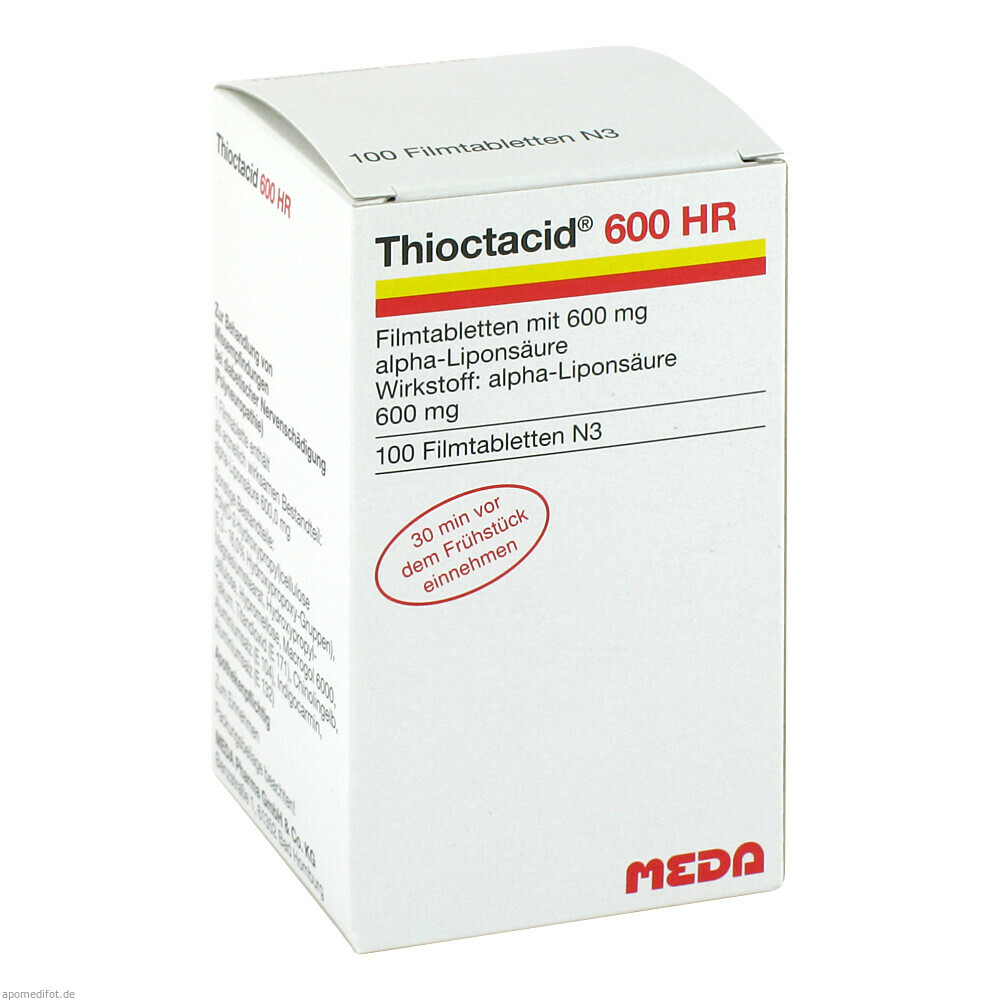 THIOCTACID 600 HR 100St (VIATRIS HEALTHCARE)