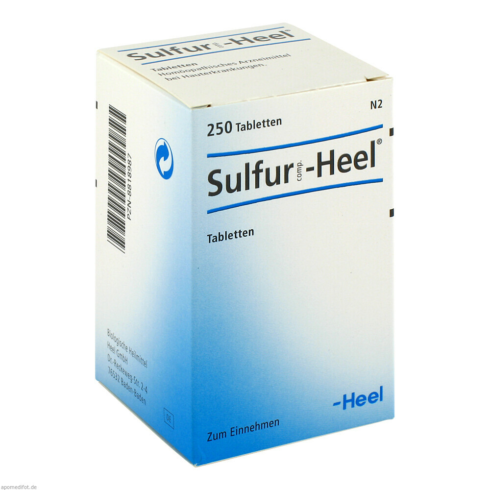 SULFUR COMP HEEL 250St (HEEL)