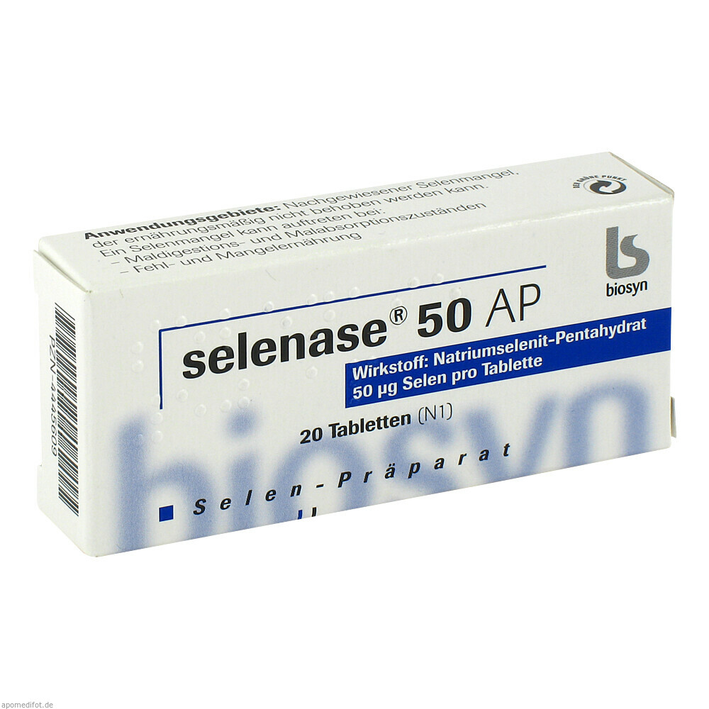 SELENASE 50 AP 20St (BIOSYN)