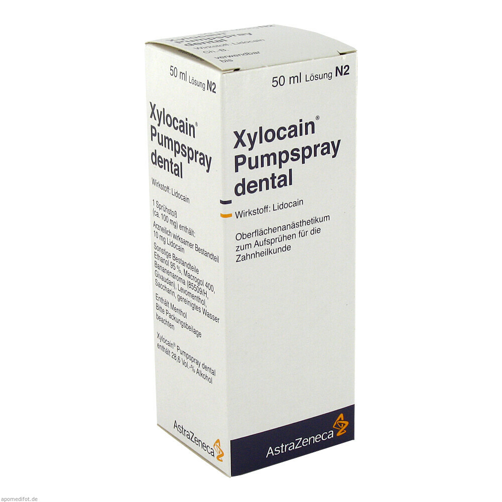 XYLOCAIN PUMPSPRAY DENTAL 50ml (ASPEN GERMANY)