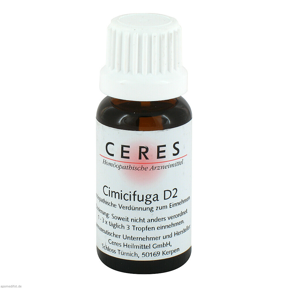 CERES CIMICIFUGA D 2 20ml (CERES)