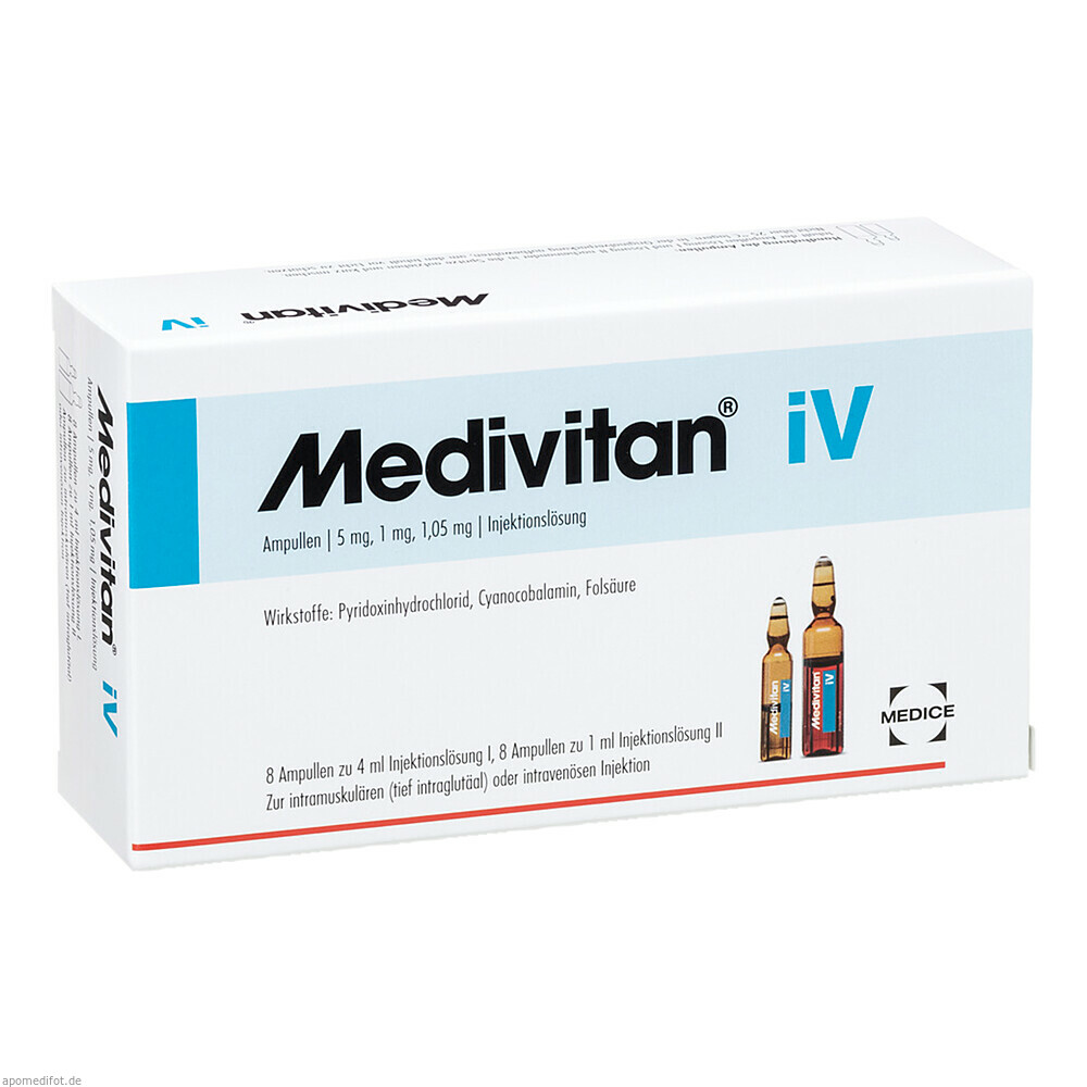 MEDIVITAN IV AMPULLEN 8St (MEDICE ARZNEIMITTEL)