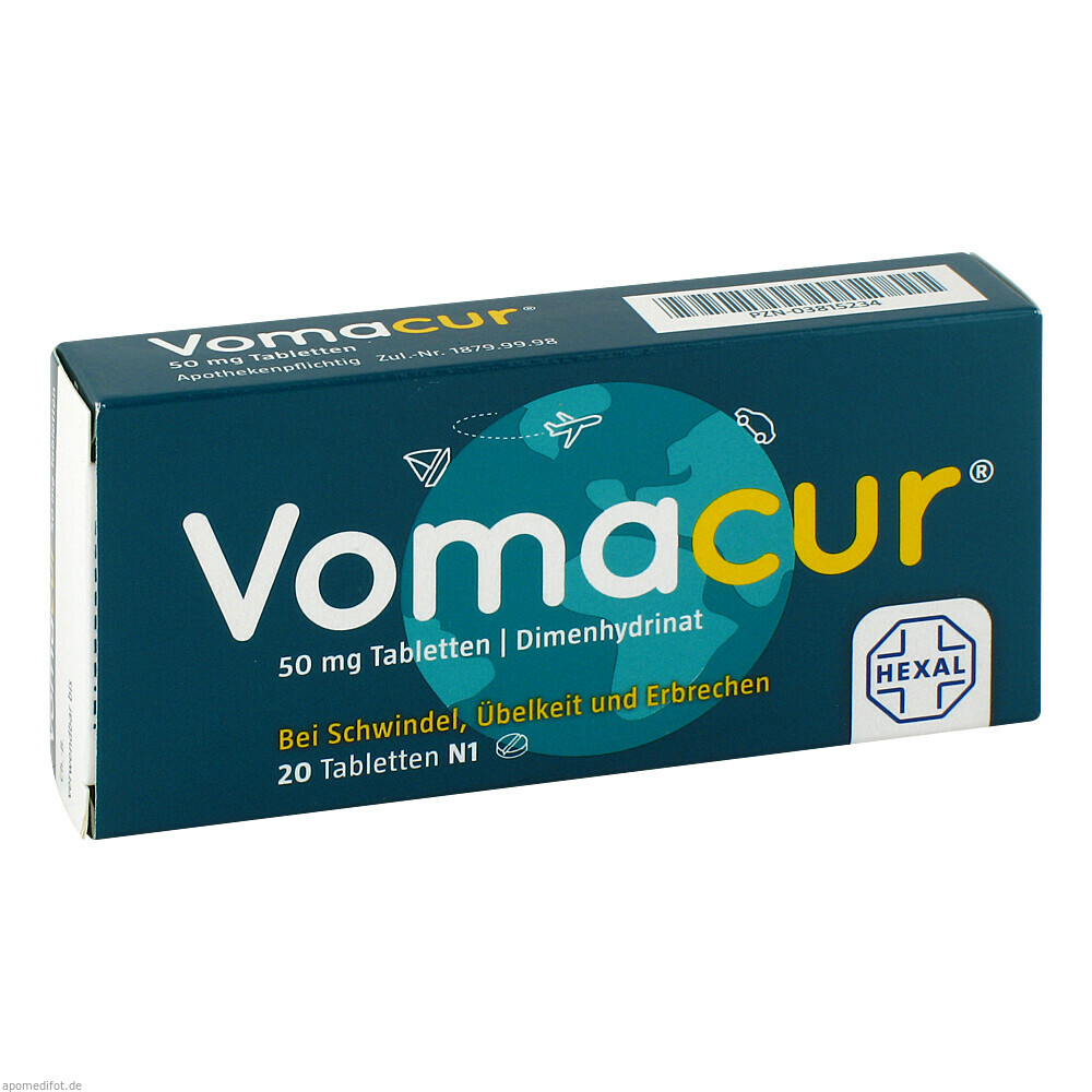 VOMACUR TABLETTEN 20St (HEXAL)