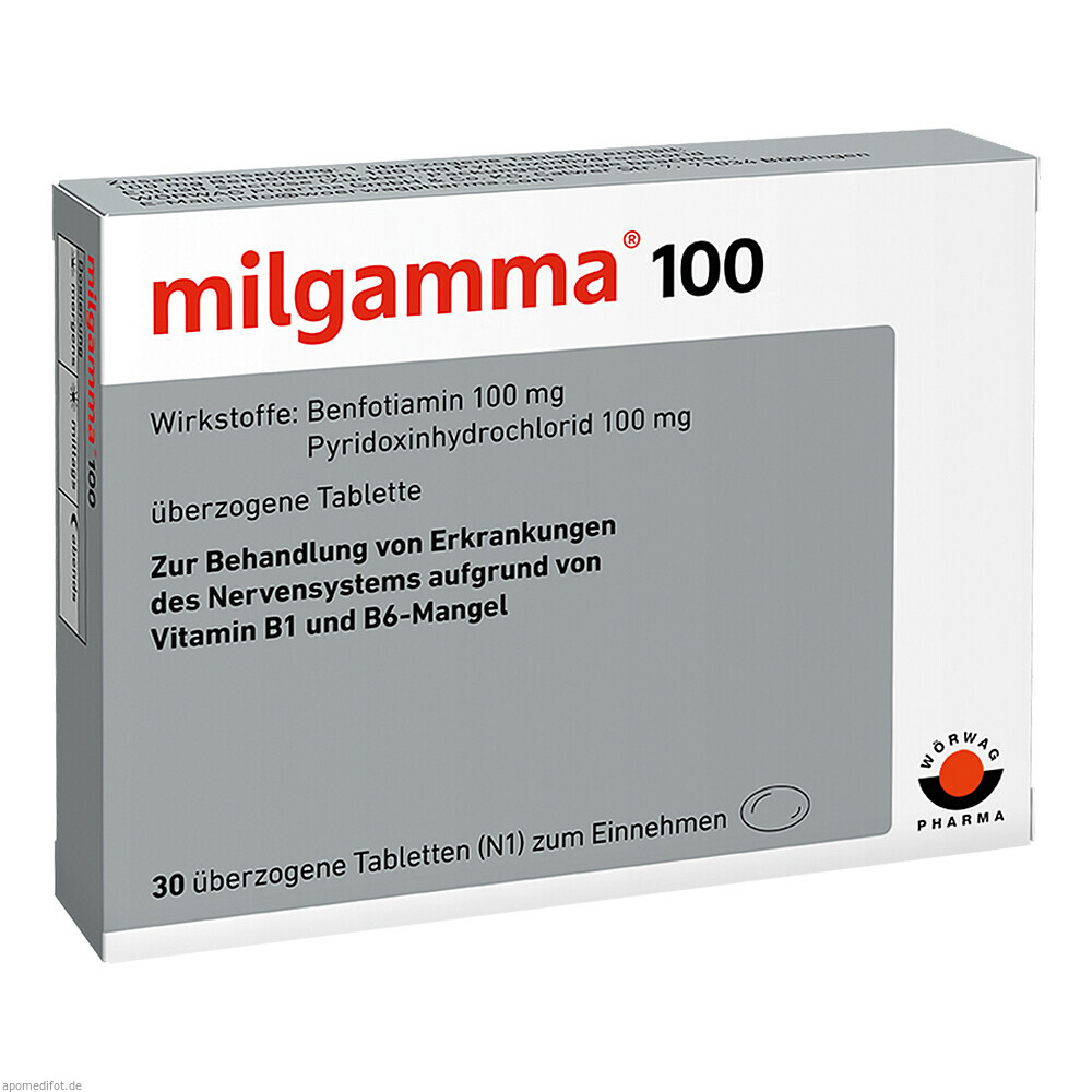 MILGAMMA 100MG 30St (WOERWAG)