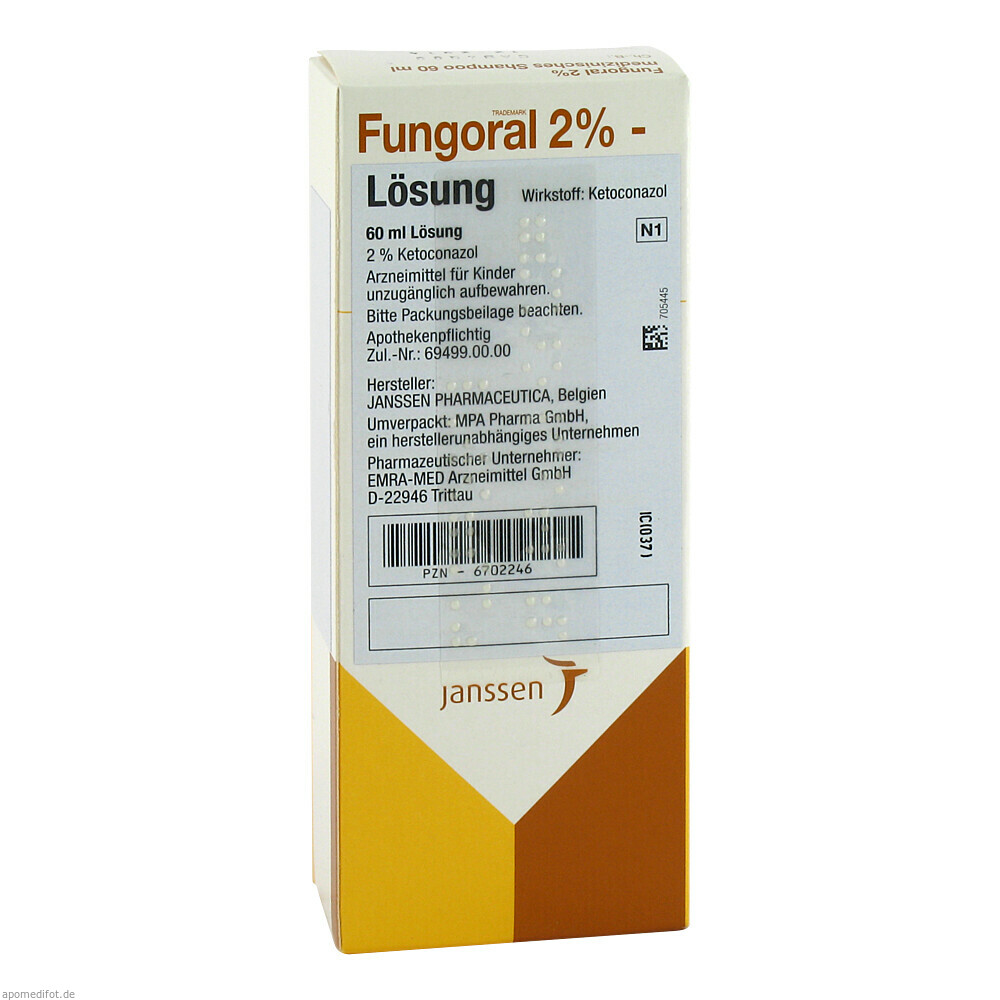 FUNGORAL 2% LOESUNG 60ml (EMRA MED)