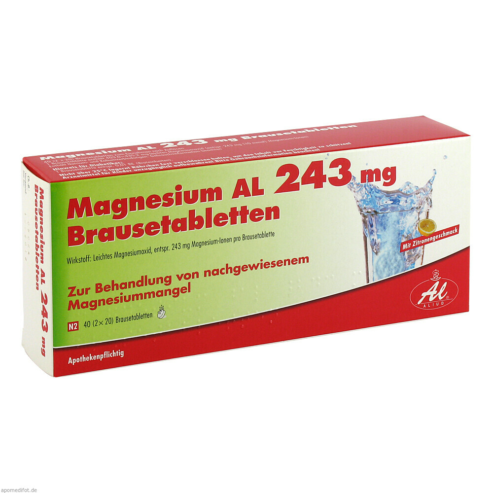 MAGNESIUM AL 243MG BTA 40St (ALIUD PHARMA GMBH)