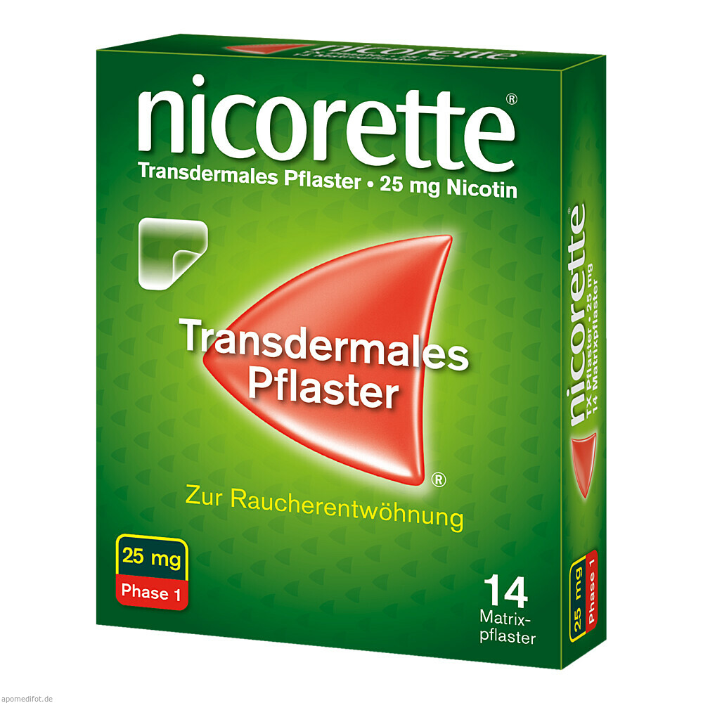 NICORETTE TX PFLASTER 25MG 14St (JOHNSON & JOHNS. OTC)