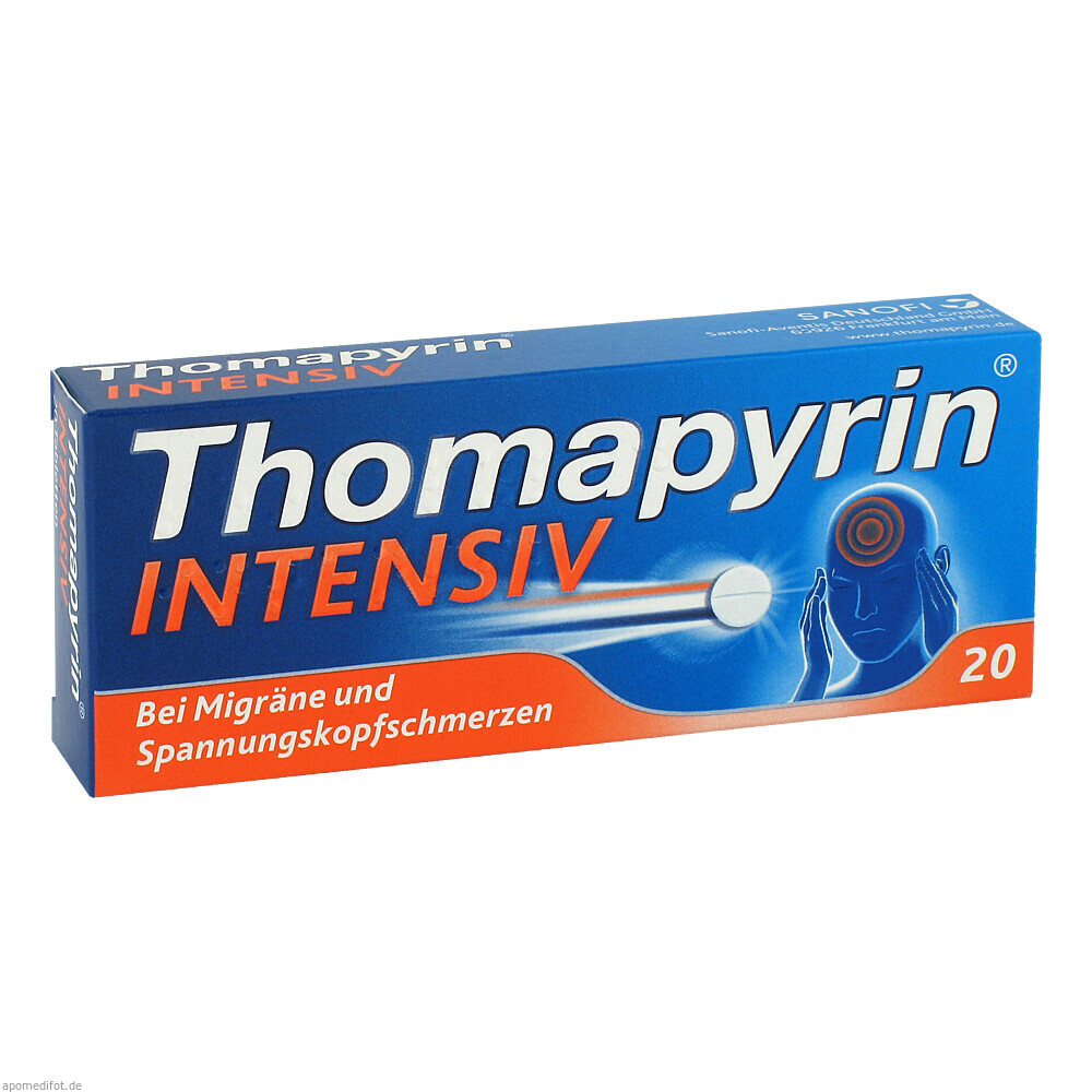 THOMAPYRIN INTENSIV 20St (A. NATTERMANN & CIE)