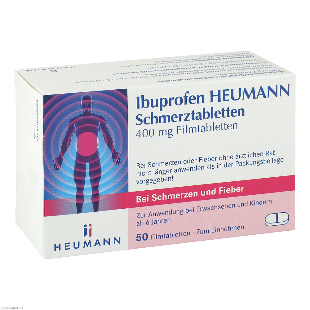 IBUPROFEN HEUM SCHM TAB400 50St (HEUMANN PHARMA GENER.)