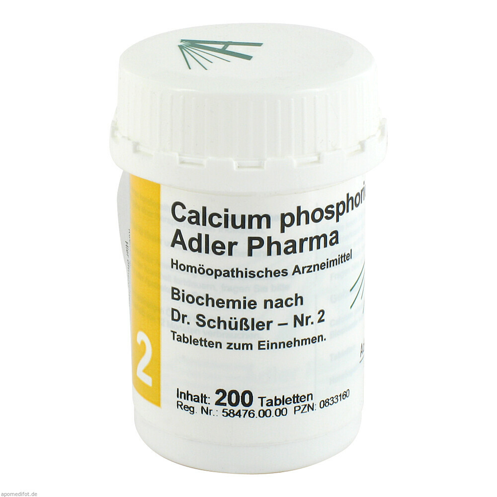 BIOCH ADLER 2 CALC PHOD6 200St (ADLER PHARMA)