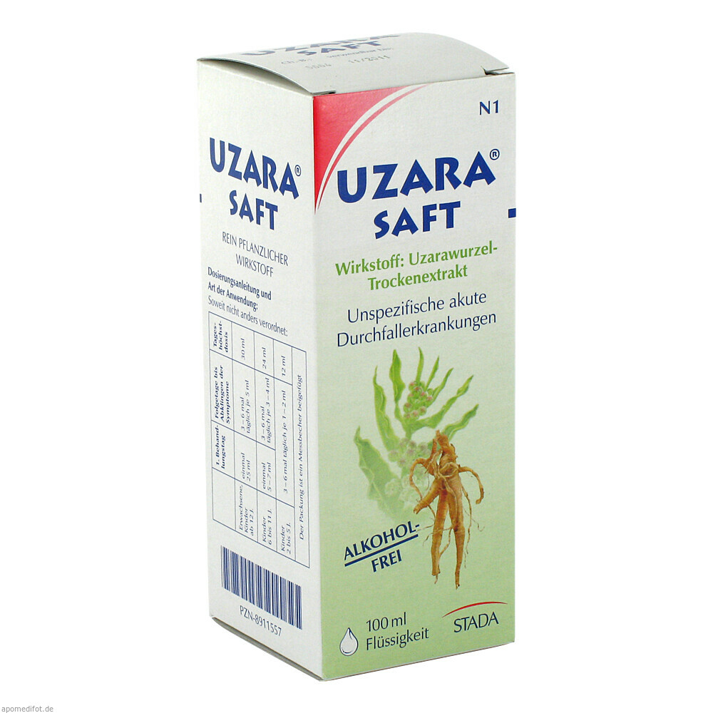 UZARA SAFT ALKOHOLFREI 100ml (STADA CONSUMER HEALTH)