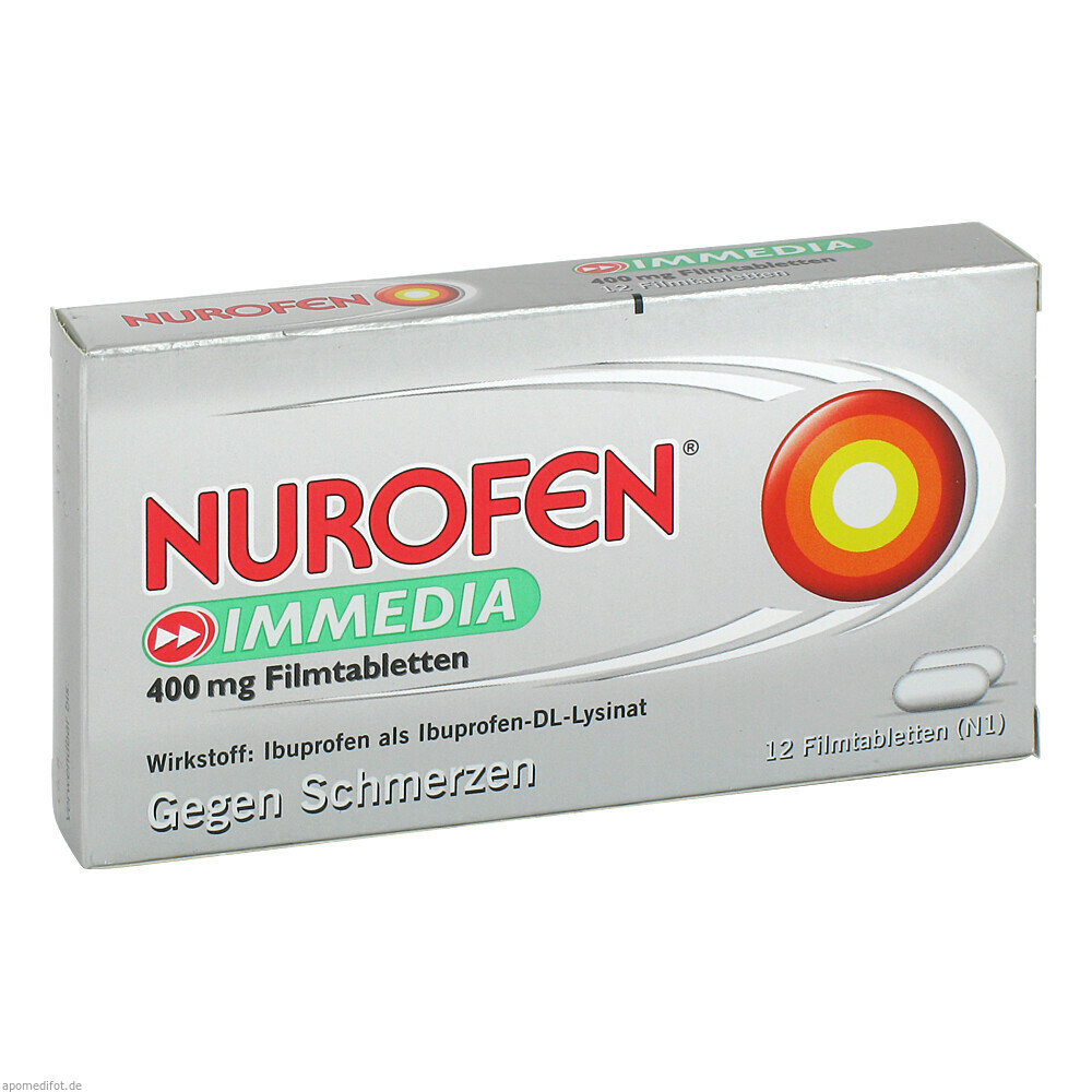 NUROFEN IMMEDIA 400 MG 12St (RECKITT BENCKISER)