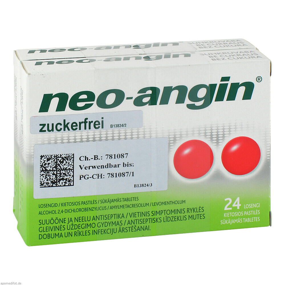 NEO ANGIN HALSTABLETTEN ZF 48St (PHARMA GERKE)