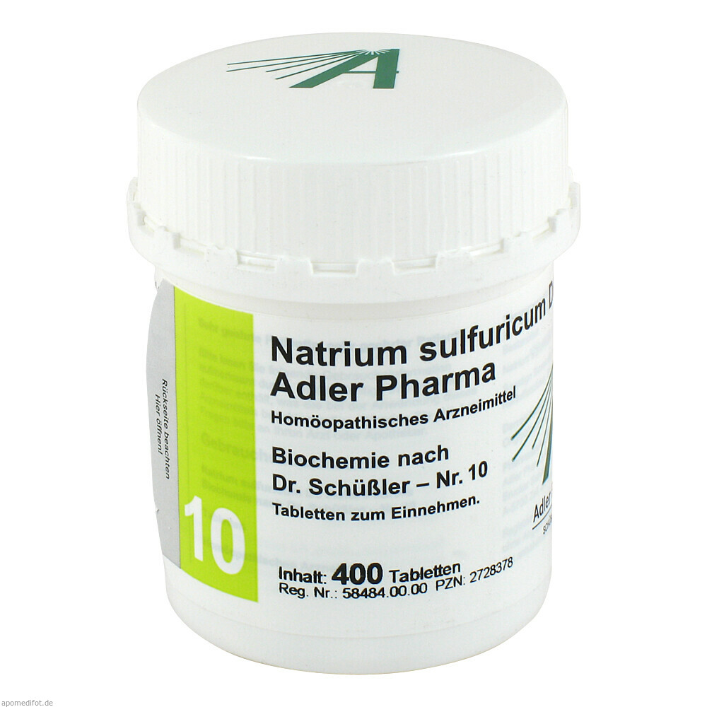 BIOCH ADLER10 NAT SULFD6 400St (ADLER PHARMA)