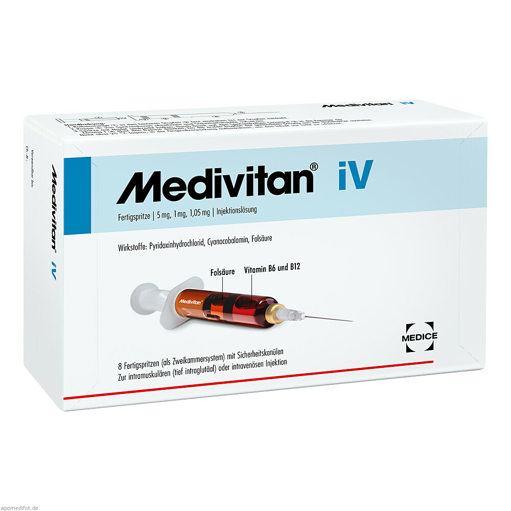 MEDIVITAN IV FERTIGSPRITZE 8St (MEDICE ARZNEIMITTEL)