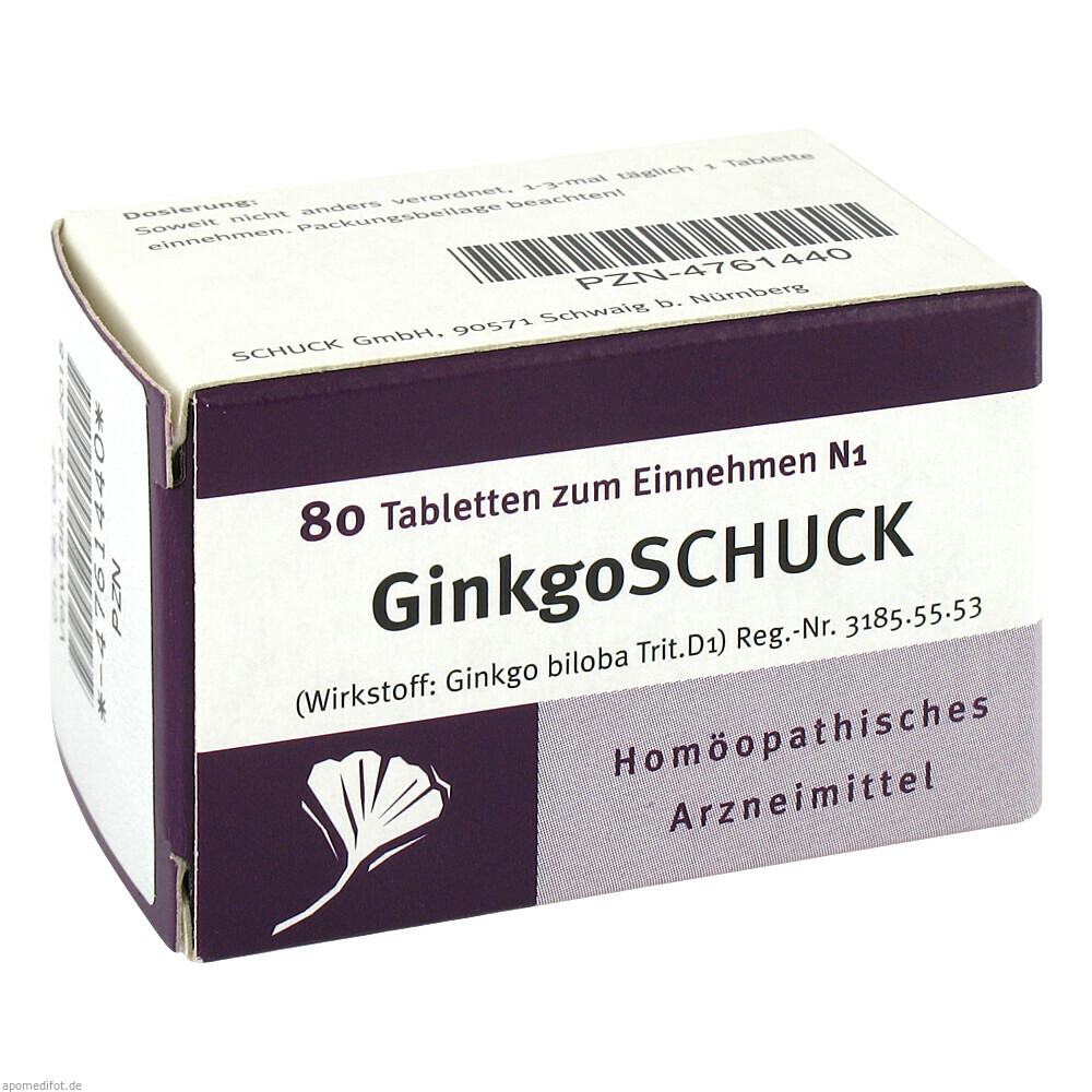 GINKGOSCHUCK 80St (SCHUCK)