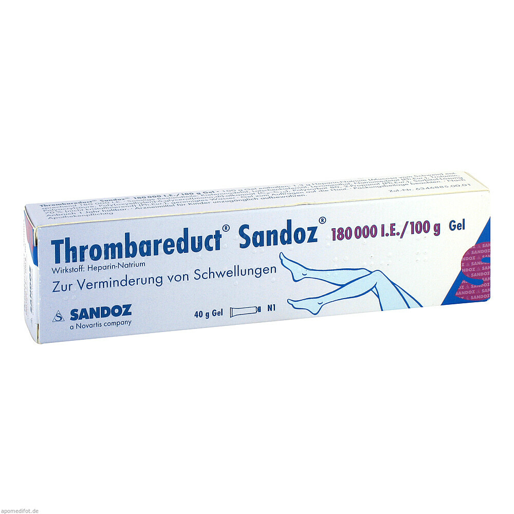 THROMBAREDUCT SAN 180000IE 40g (HEXAL)