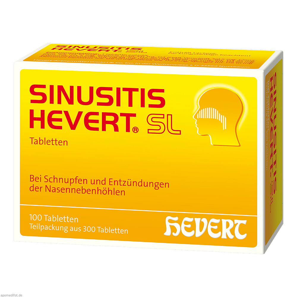 SINUSITIS HEVERT SL 300St (HEVERT)