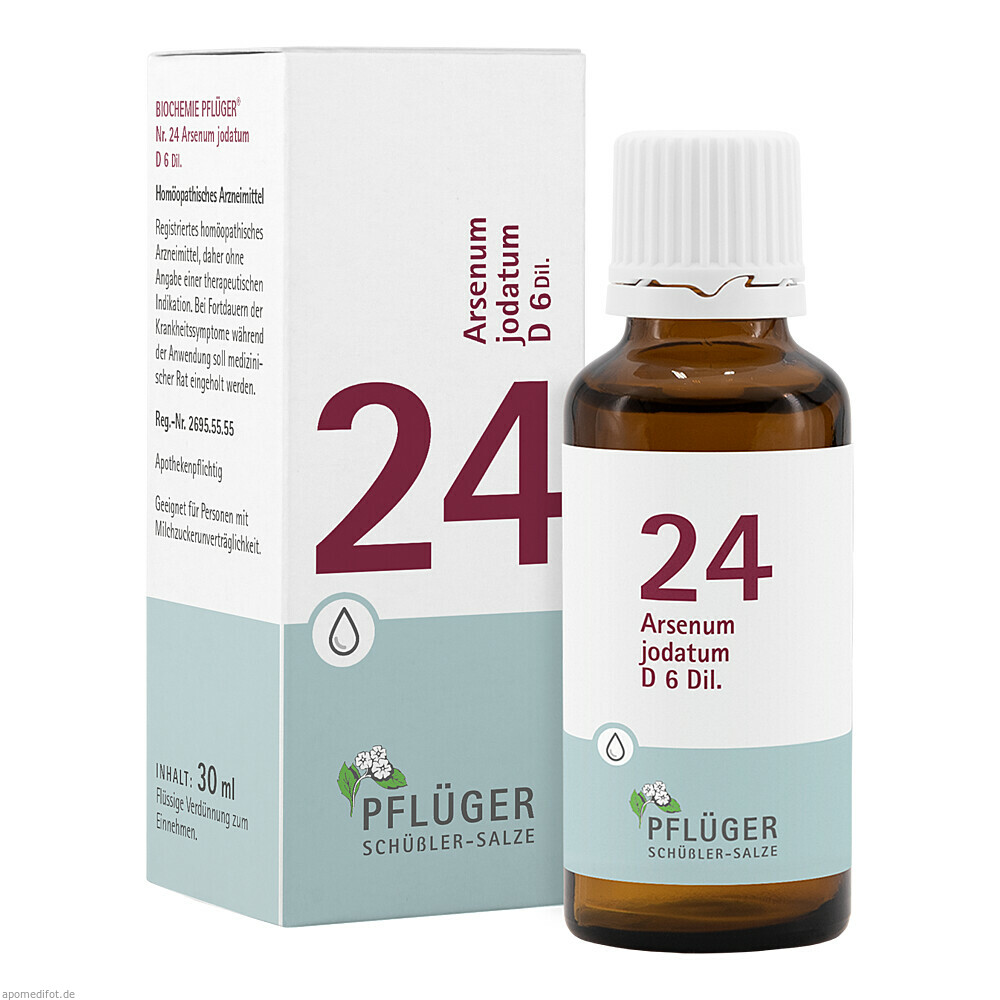 BIOCHEMIE 24 ARSEN JOD D 6 30ml (PFLUEGER)