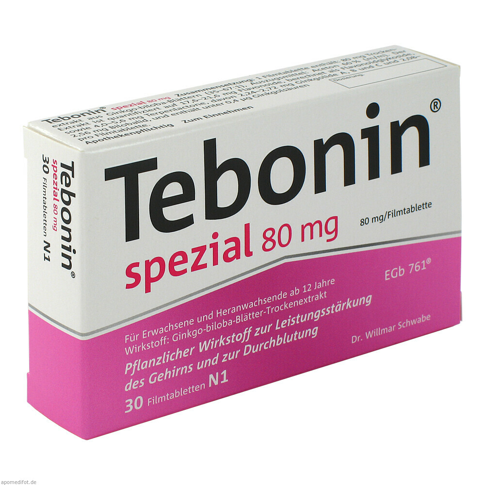 TEBONIN SPEZIAL 80MG 30St (SCHWABE)