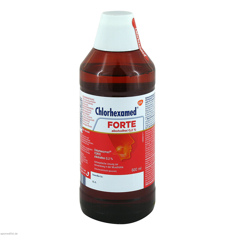 CHLORHEXAMED FORTE ALKFREI 600ml (GSK OTC MEDICINES)