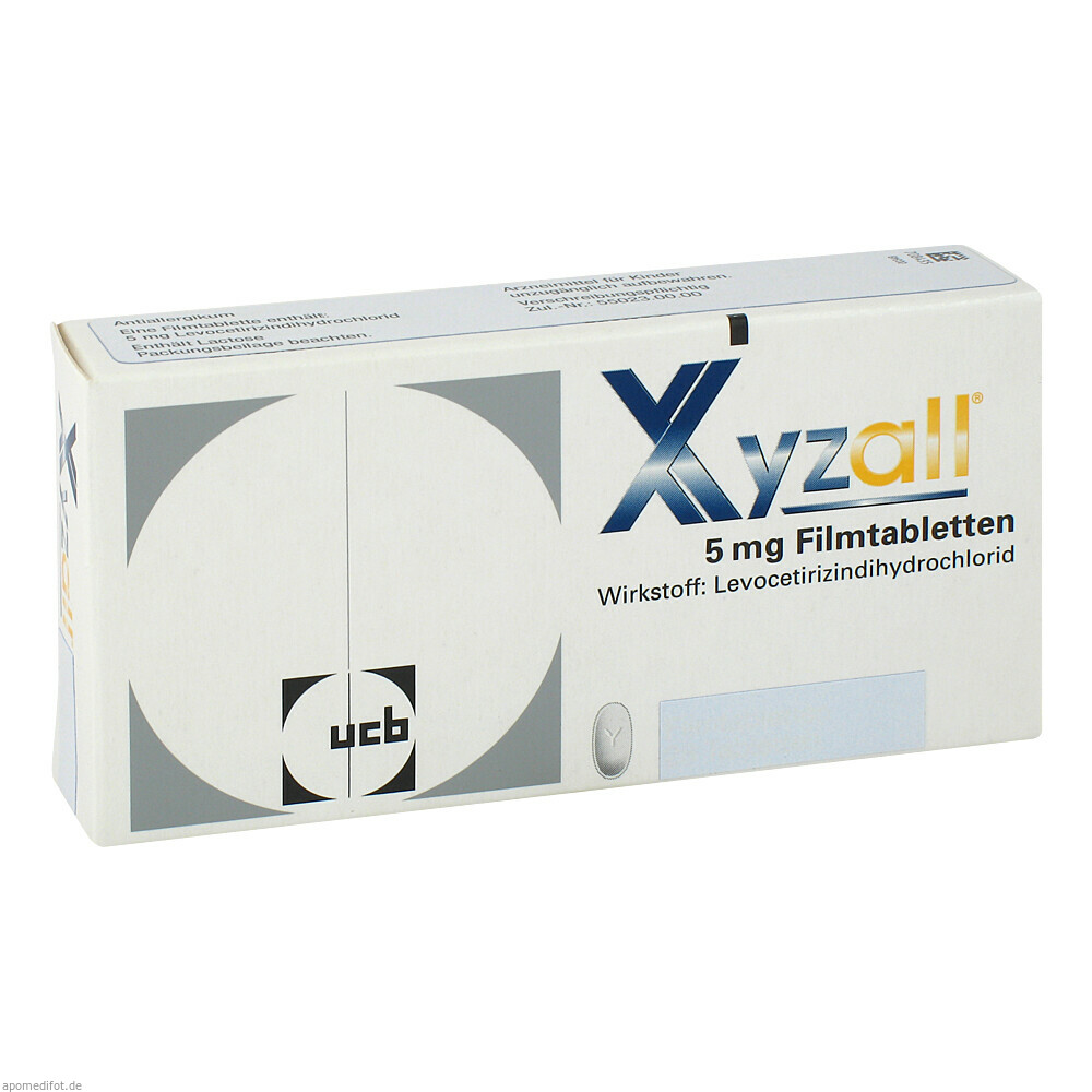 XYZALL 5MG FILMTABLETTEN 20St (EMRA MED)