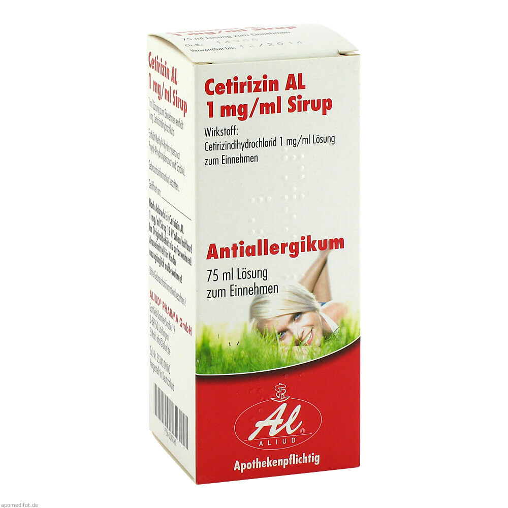 CETIRIZIN AL 1MG/ML SIRUP 75ml (ALIUD PHARMA GMBH)