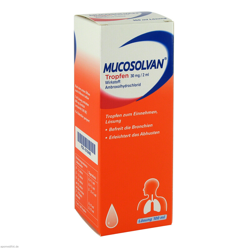 MUCOSOLVAN TROPF 30MG/2ML 100ml (A. NATTERMANN & CIE)