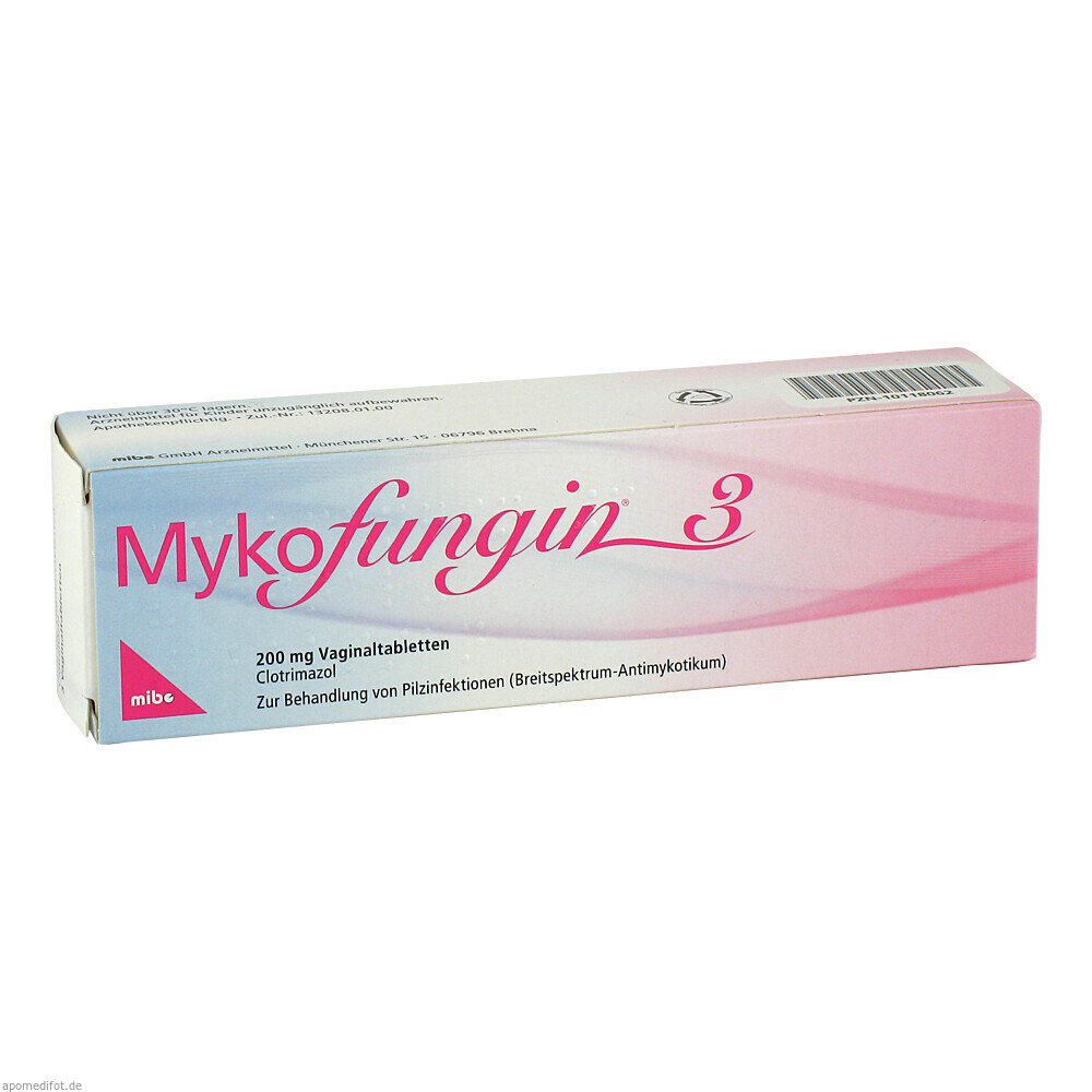 MYKOFUNGIN 3 VAGI TA 200MG 3St (MIBE)