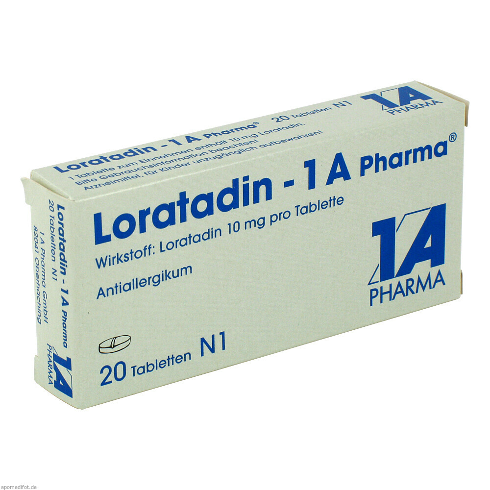 LORATADIN 1A PHARMA 20St (1A PHARMA)