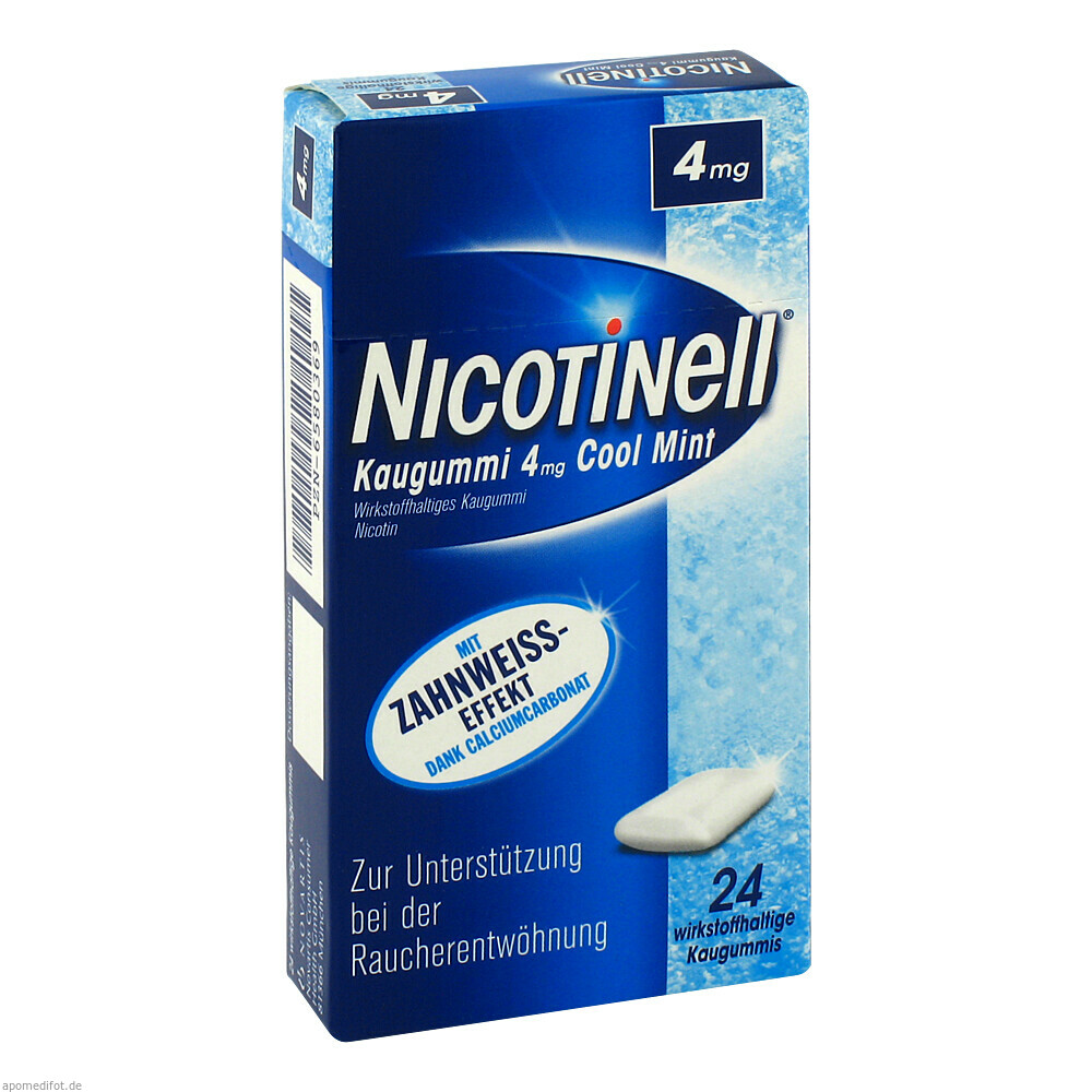 NICOTINELL COOL MINT 4MG 24St (GSK OTC MEDICINES)