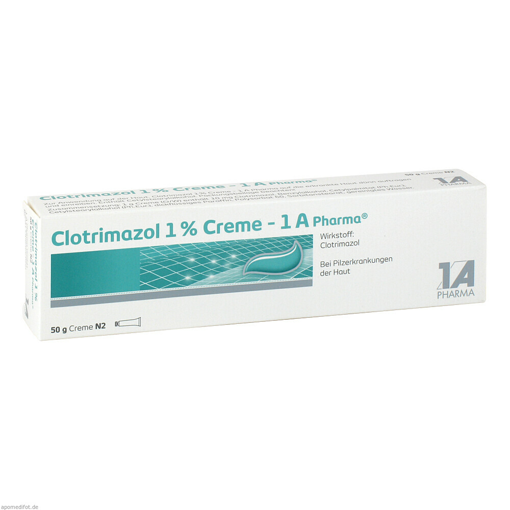 CLOTRIMAZOL 1% CRE 1A PHAR 50g (1A PHARMA)