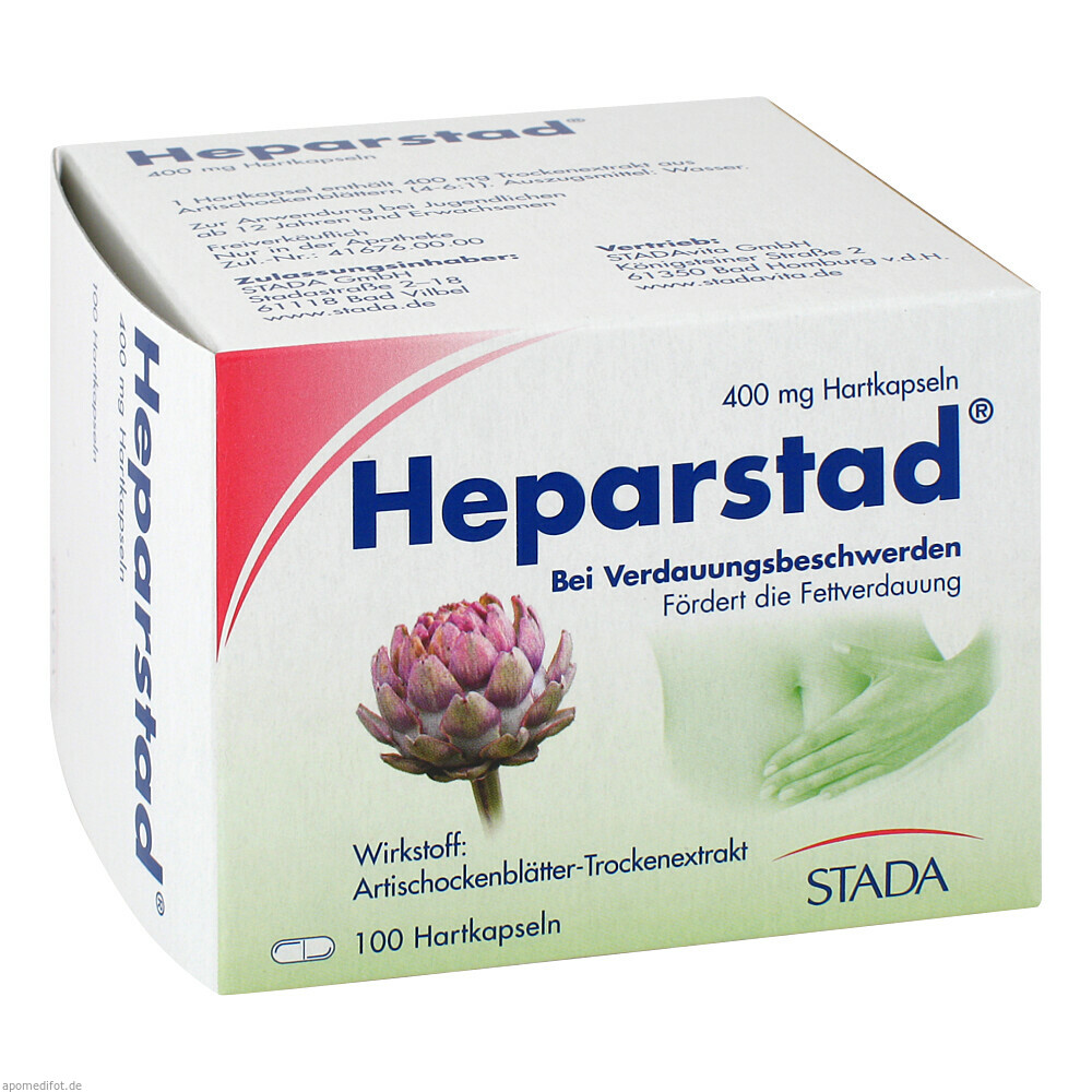 HEPARSTAD ARTISCHOCKEN 100St (STADA CONSUMER HEALTH)