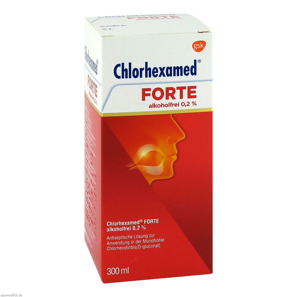 CHLORHEXAMED FORTE ALKFREI 300ml (GSK OTC MEDICINES)