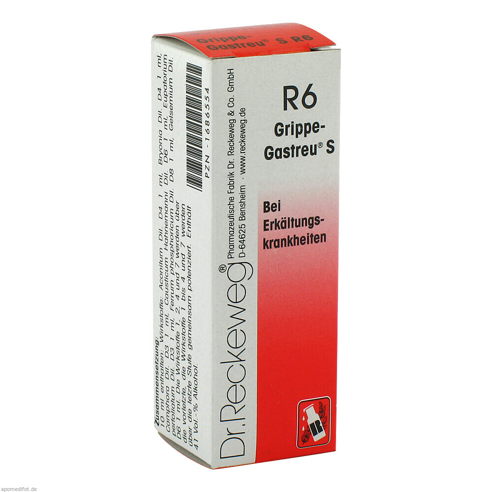 GRIPPE GASTREU S R6 22ml (RECKEWEG)