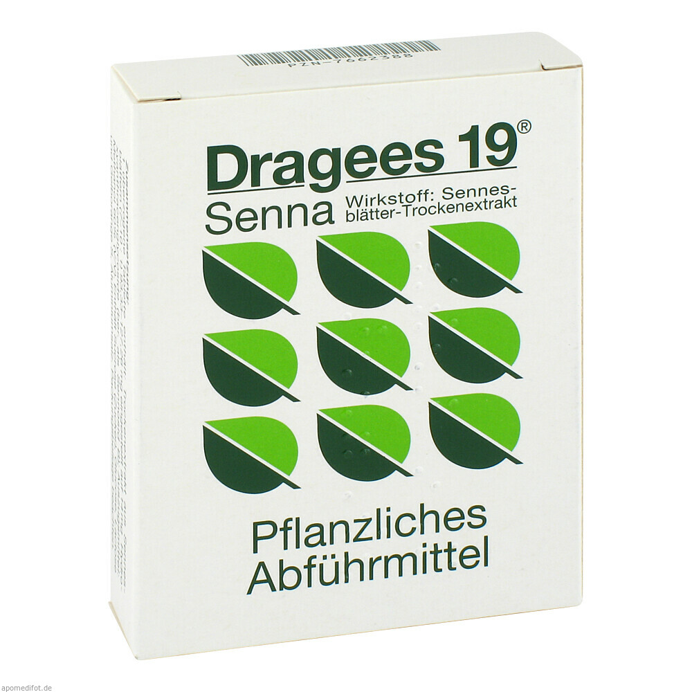 DRAGEES 19 SENNA 28St (MED PHARMA)