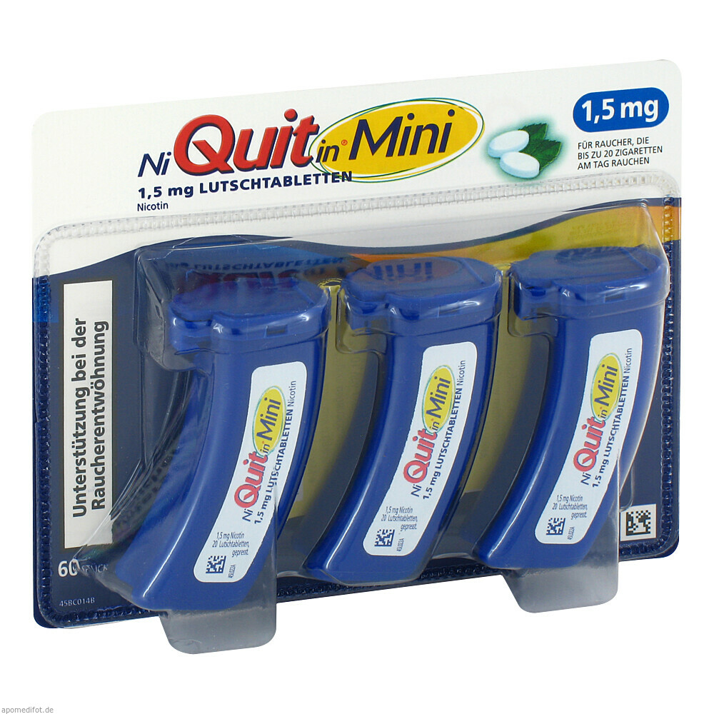 NIQUITIN MINI 1.5MG 60St (PERRIGO DEUTSCHLAND)