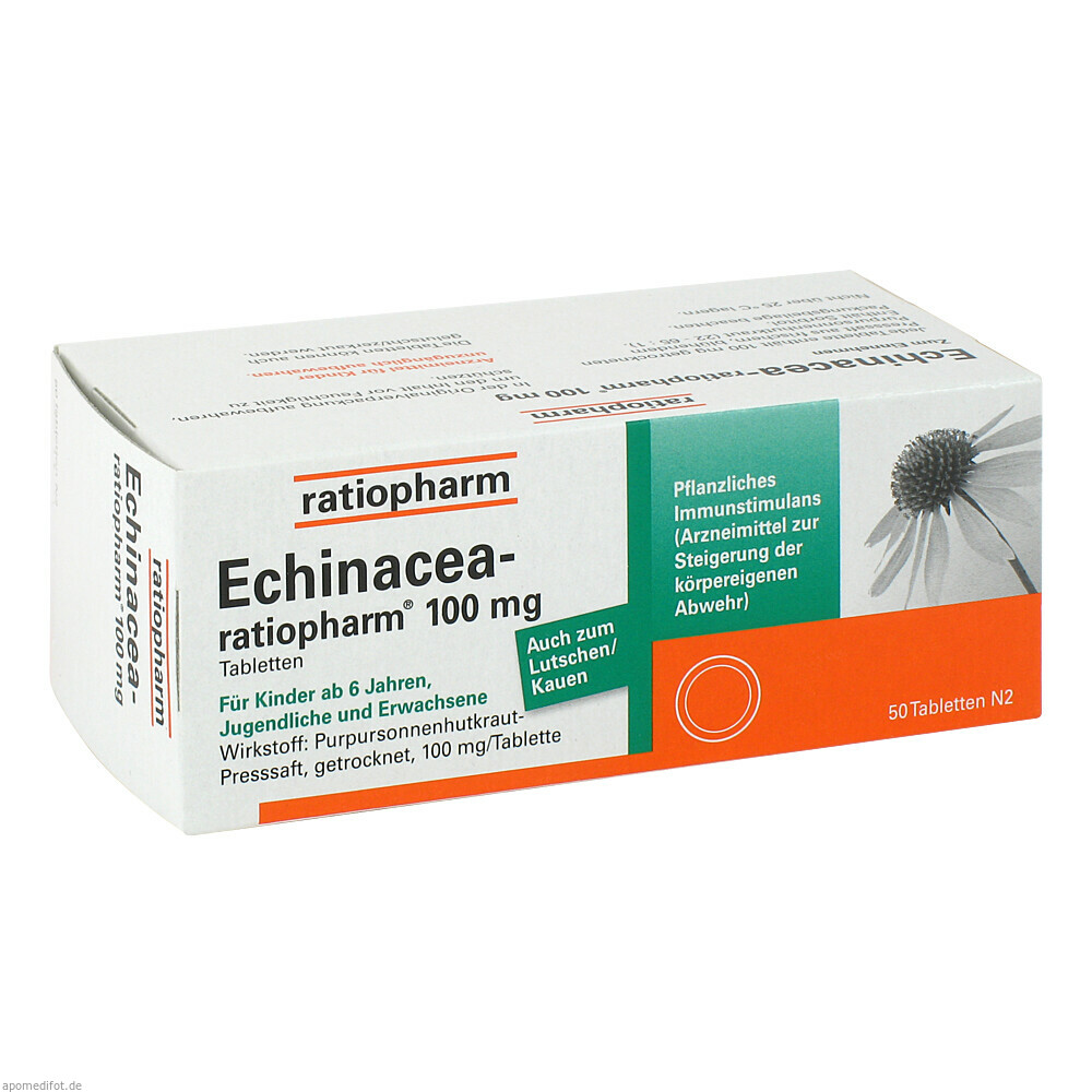 ECHINACEA RATIOPHARM 100MG 50St (RATIOPHARM)